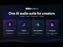 Meet Sonolabs.ai — AI Voice, Music, Sound Effects & Podcasts