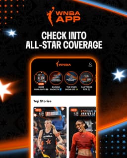 @WNBA: Check Into All-Star Coverage 🤩

Walk the Orange Carpet, watch interviews, and get instant event upda...