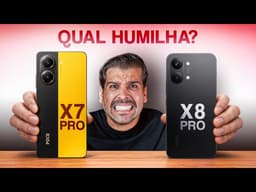 Poco X8 Pro REALMENTE HUMILHA o Poco X7 Pro? (QUASE TODO MUNDO ERRA NA COMPRA!)