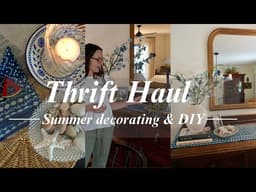 Thrift and Decorate for Summer + how to make actually good Laundry Detergent!