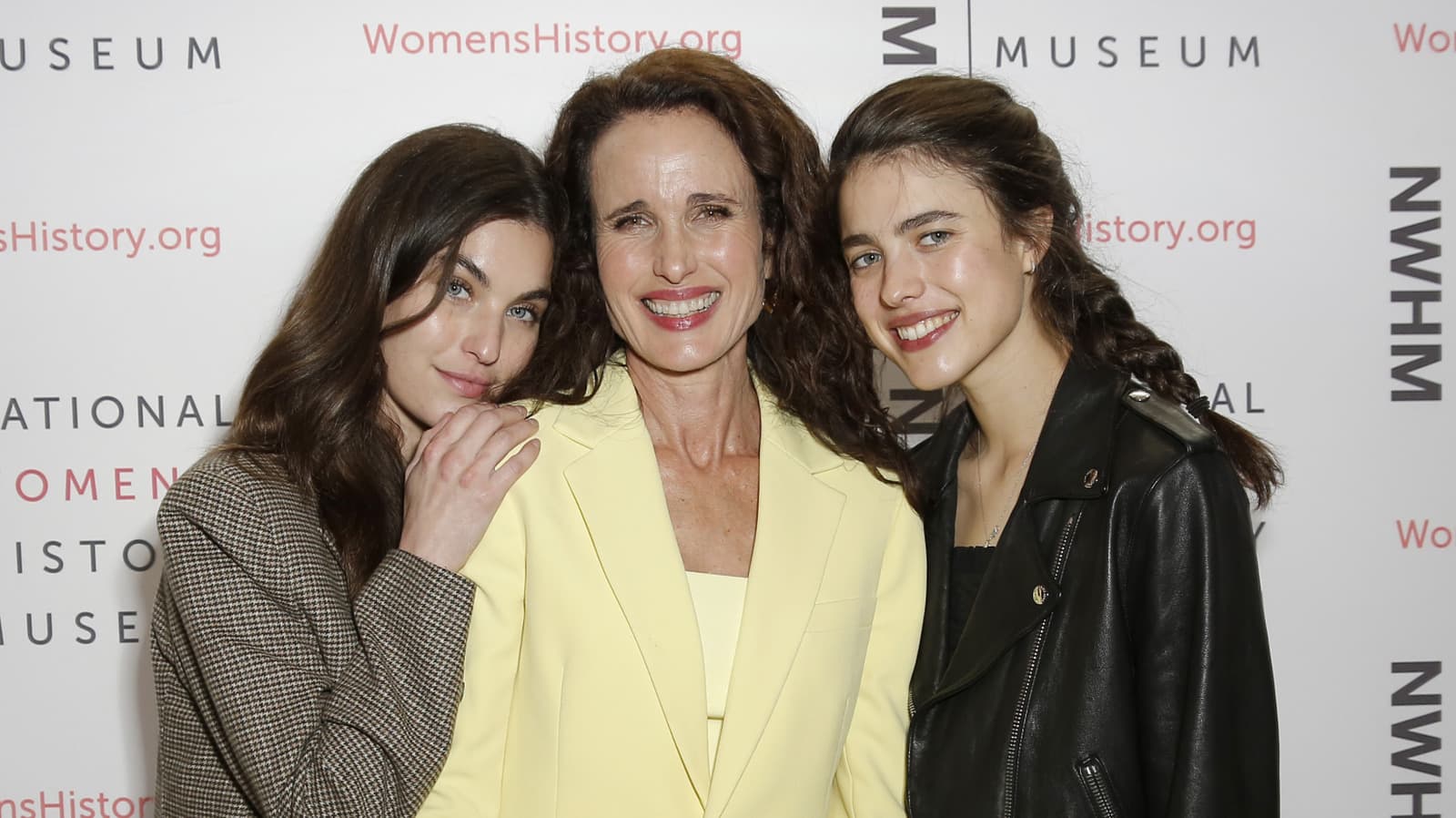 10 Times Andie MacDowell Stunned On The Red Carpet With Daughters Rainey And Margaret Qualley