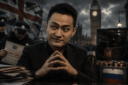 UK Blacklists Justin Sun’s HTX Exchange for $1.5B Russian Sanction Evasions