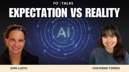 FO Talks: AI — Expectation vs Reality