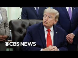 Trump insists Iran deal is "going to get done," backs away from Pulte as national intelligence pick