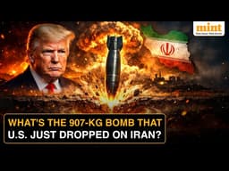 Major Escalation In Middle East War As Trump Drops 'Bunker Buster' Bomb On Key Iran Ammunition Depot