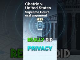 SCOTUS Oral Argument: Chatrie v. United States #23
