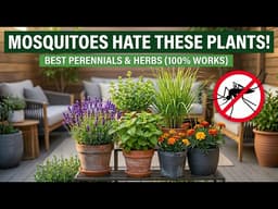 8 Beautiful Plants That Double as Natural Mosquito Repellent! 🌿