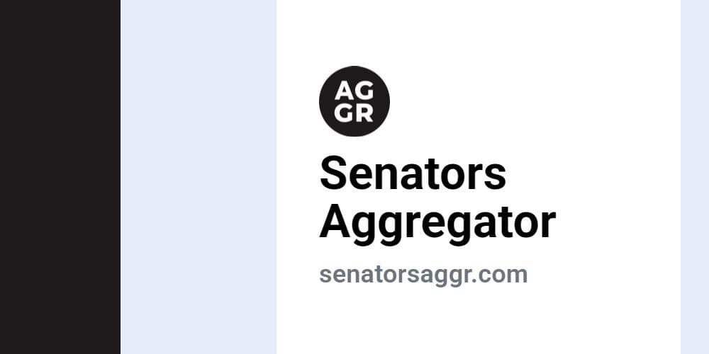 Senators blue line could have looked much different... - SenShot