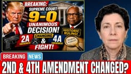 Breaking: Supreme Court 9-0 Unanimous Decision Changing 2A & 4A Amendment Fight!