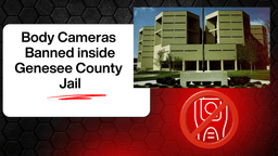 Genesee County jail restricts body cameras after inmate privacy breach