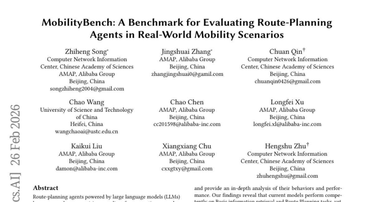 MobilityBench: A Benchmark for Evaluating Route-Planning Agents in Real-World Mobility Scenarios