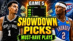NBA DFS Showdown Picks: Spurs vs Thunder Game 5 ...