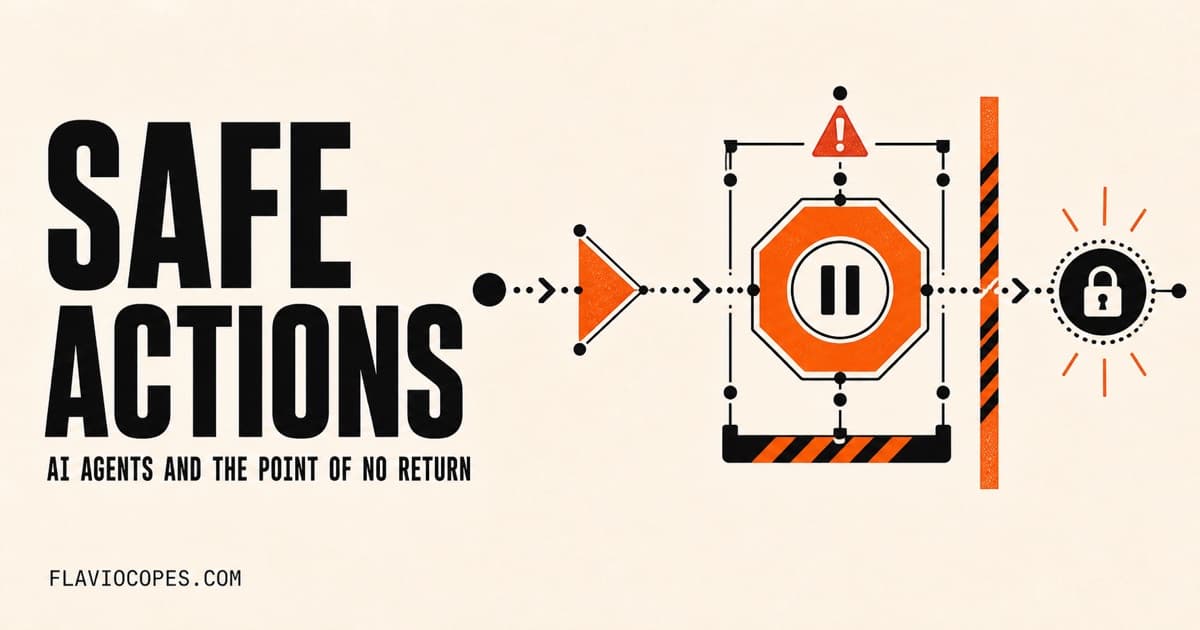 How to let an AI agent perform irreversible actions safely
