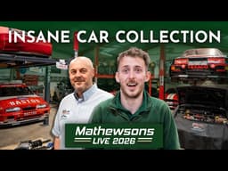 This RIDICULOUS Car Collection Is Coming To Mathewsons Live!