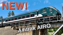 NEW Amtrak Cascades AIRO Train Delivery