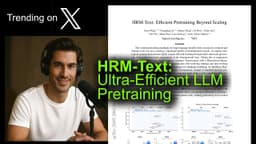 HRM-Text: Ultra-Efficient LLM Pretraining
