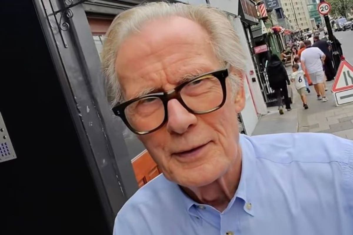 Bill Nighy pranked by YouTuber wearing Meta 'pervert' ...