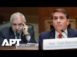 Senator Jack Reed Presses Todd Blanche Over Epstein and DOJ Funds | APT