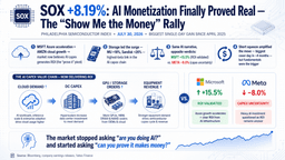 SOX +8.19%: The Day AI Monetization Became Real