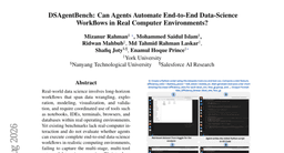 DSAgentBench: Can Agents Automate End-to-End Data-Science Workflows in Real Computer Environments?