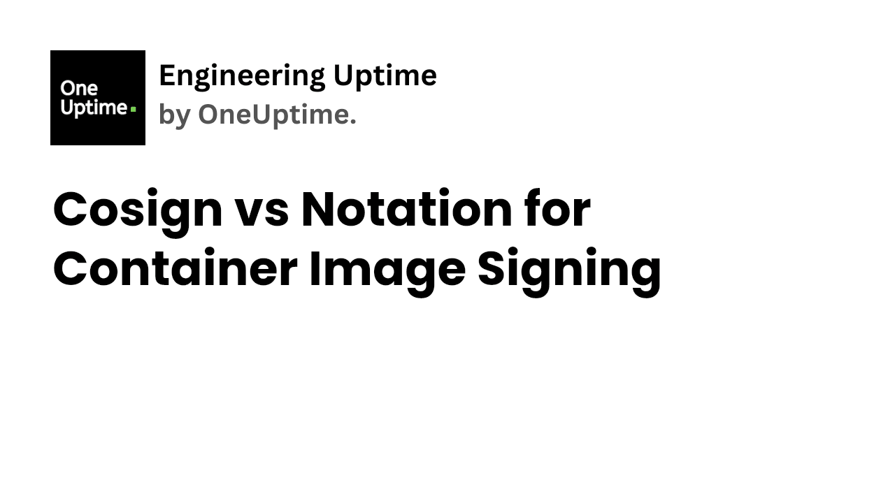 Cosign vs Notation: Which Container Image Signing ...