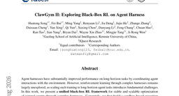 ClawGym II: Exploring Black-Box RL on Agent Harness