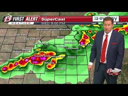 Tornado risk increasing, Chief Meteorologist Jeremy Goodwin with the update