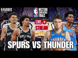 San Antonio Spurs vs Oklahoma City Thunder LIVE Play by Play & Reaction Game 5 #nba