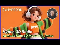 Can AI Make 3D Models in 4 Seconds? (Rodin Gen-2.5 Test)