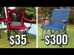 Cheap V.S. Expensive Camping Chairs (and which to buy)