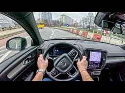 2026 Volvo XC40 Twin Motor | 408 HP | POV Test Drive #2737 | Joe Black