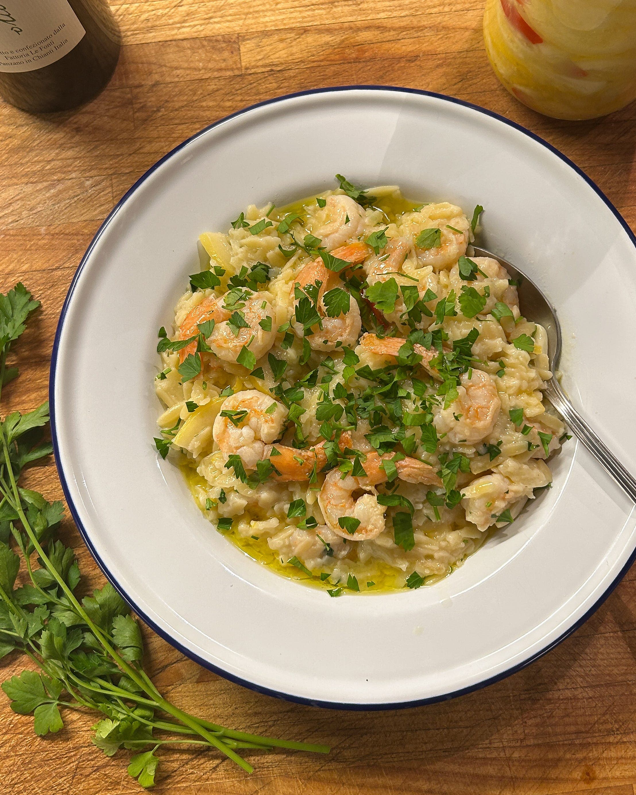 Shalom’s lemon chili shrimp & more