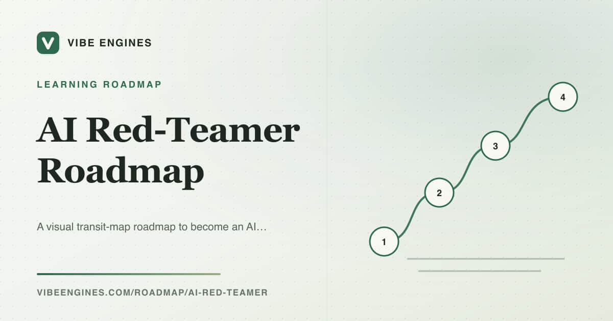 AI Red-Teamer Roadmap 2026 | Vibe Engines