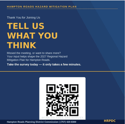 2027 Hampton Roads Hazard Mitigation Plan Update Survey