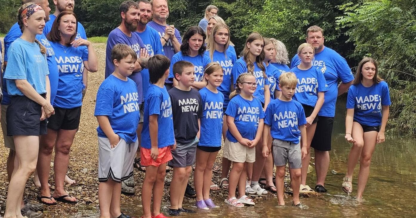 Parkway Baptist celebrates 23 creek baptisms on ...
