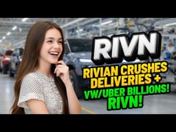 Rivian Crushes Deliveries + VW/Uber Billions! RIVN! | RIVN Stock Analysis