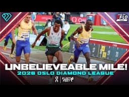 Nuguse, Cheruiyot Incredible Dream Mile Finish | 2026 Oslo Diamond League