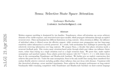 Sessa: Selective State Space Attention
