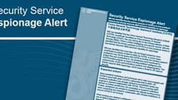 MI5 Escalates China Warning, Publicly Exposing Alleged MSS Research Network