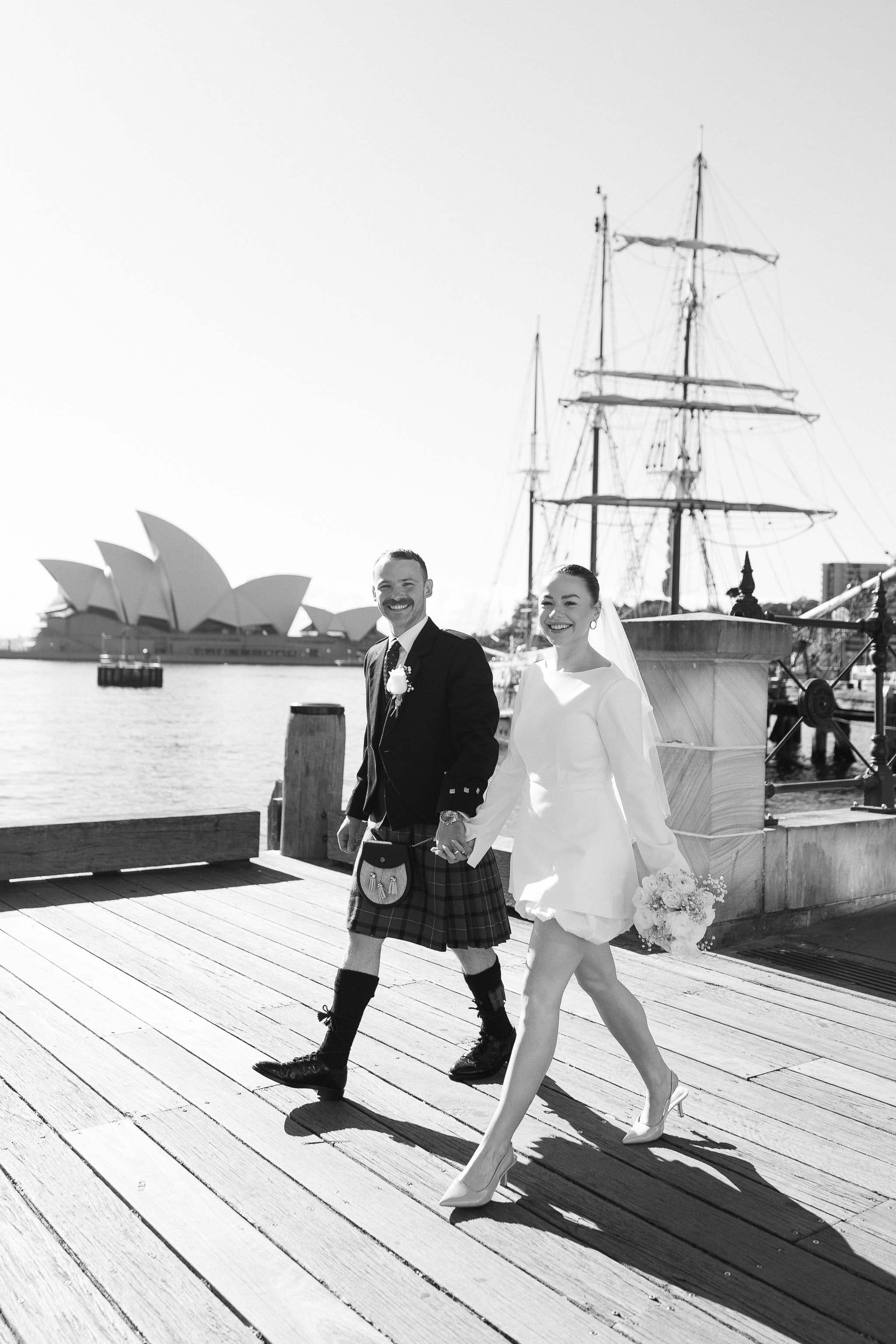 MARC AND FRAN (Modern Scottish Sydney Elopement ...