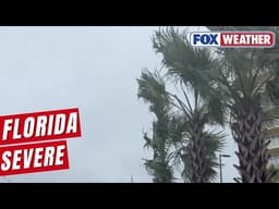 Severe Storms Targeting Florida With Tornado Threat, Damaging Winds