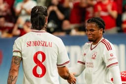 Sea of red at Yankee Stadium as Liverpool tops Wrexham ...