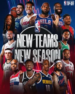 @NBA: Familiar Faces, New Places 👀🍿

Who are you most excited to see suit up for their new team?

The 2026...