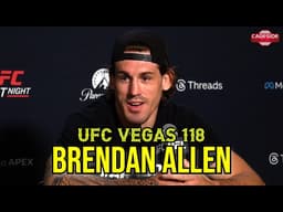 Brendan Allen Says He Was Supposed To Fight DDP But, "He's a b*tch". | UFC Vegas 118