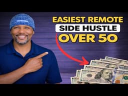 Easiest Remote Side Hustle For Over 50 Beginners in 2026 (Passive Income)
