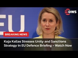 FULL Q&A: EU Chief Kaja Kallas Warns on Russia War Pressure at EU Defence Talks in Cyprus | AC14
