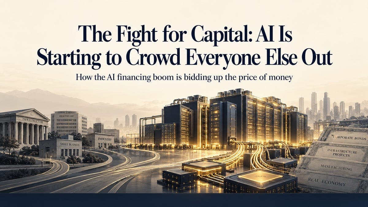 The Fight for Capital: AI Is Starting to Crowd Everyone Else Out