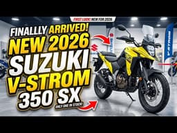 The New 2026 Suzuki V-STROM 350 SX Finally Arrived,Adventure Bike Rider Won’t Believe These Upgrades