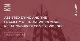 Assisted Dying and the Fragility of Trust