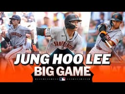 Jung Hoo Lee stays HOT in Giants' 12-run game! 🔥 (4-for-5, 3 runs scored! 💪) | MLB Highlights